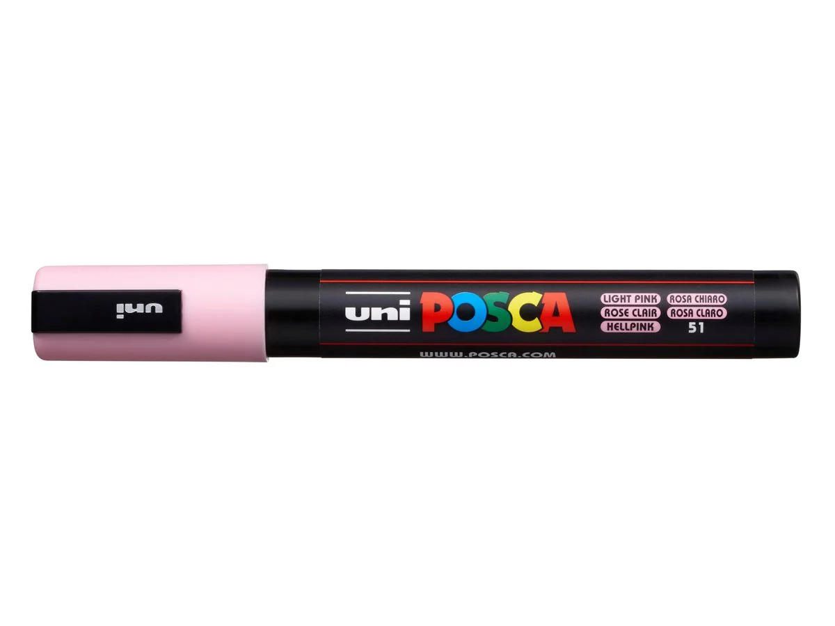 POSCA Pigmentmarker PC-5M, hellrosa (EAN: 4902778036891)