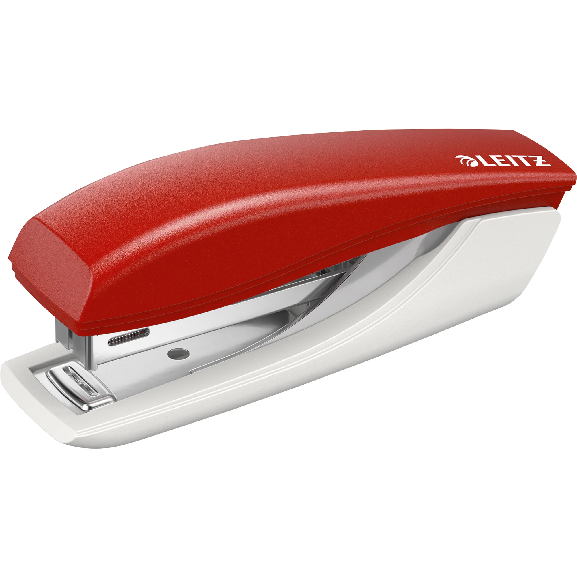 LEITZ Mini-Heftgerät NeXXt, Heftleistung: 10 Blatt, rot (EAN: 4002432342259)
