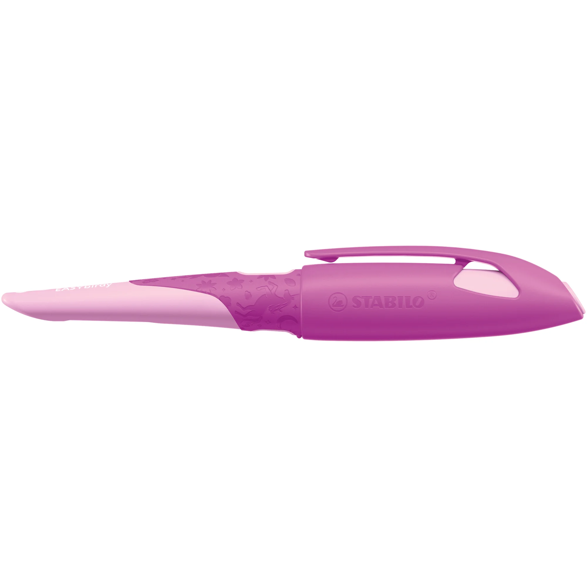 STABILO Füllhalter EASYbirdy 3D DreamWorld L, pink, A (EAN: 4006381616348)