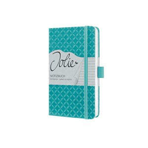 sigel Notizbuch Jolie Flair, Kunstleder, DIN A6, türkis (EAN: 4004360840500)