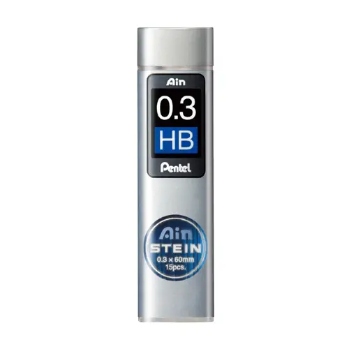 Pentel Druckbleistift-Feinmine AIN STEIN C273, Härtegrad: HB (EAN: 4902506269126)