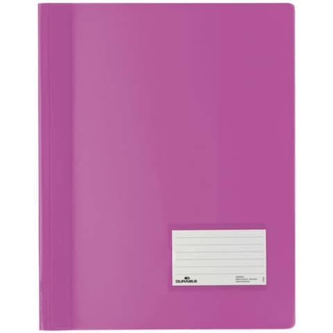 DURABLE Schnellhefter DURALUX, DIN A4, dunkelrosa (EAN: 4005546218809)