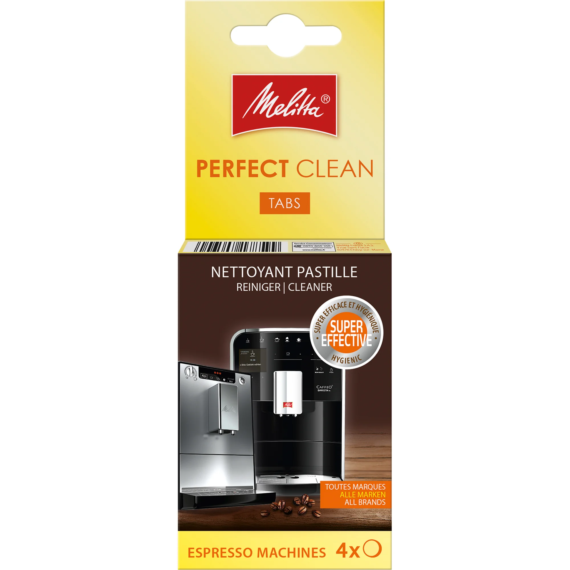 Melitta Reinigungs-Tabs "PERFECT CLEAN" (EAN: 4006508178599)
