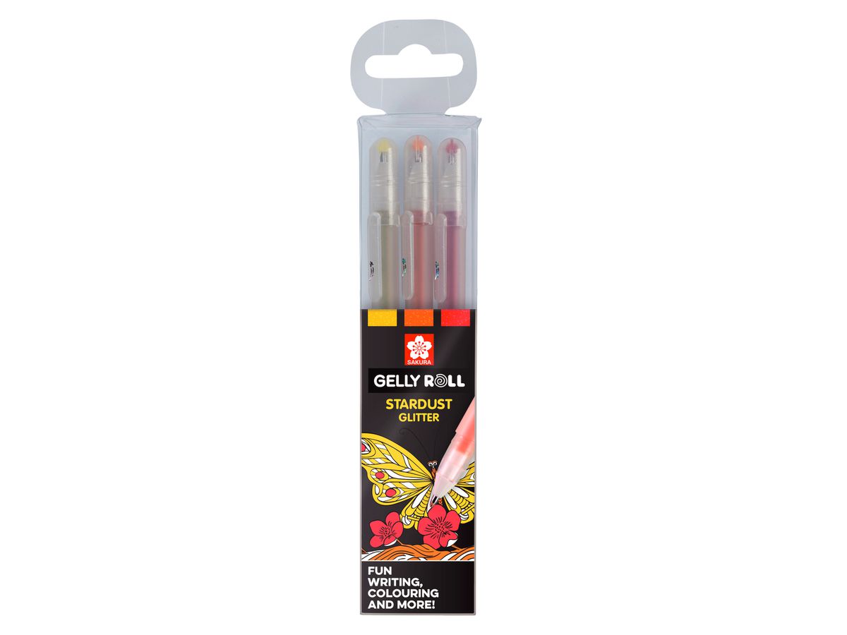 SAKURA Gel-Tintenroller Gelly Roll Stardust "Happy" (EAN: 8712079395780)