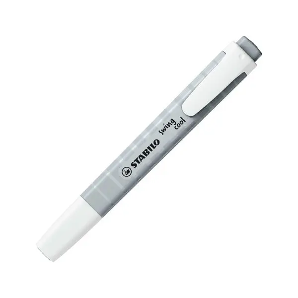 STABILO Textmarker swing cool Pastel, seidengrau (EAN: 4006381573016)