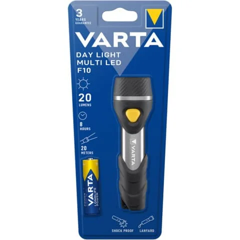 VARTA Taschenlampe "Day Light" Multi LED F10, inkl. Batterie (EAN: 4008496987498)