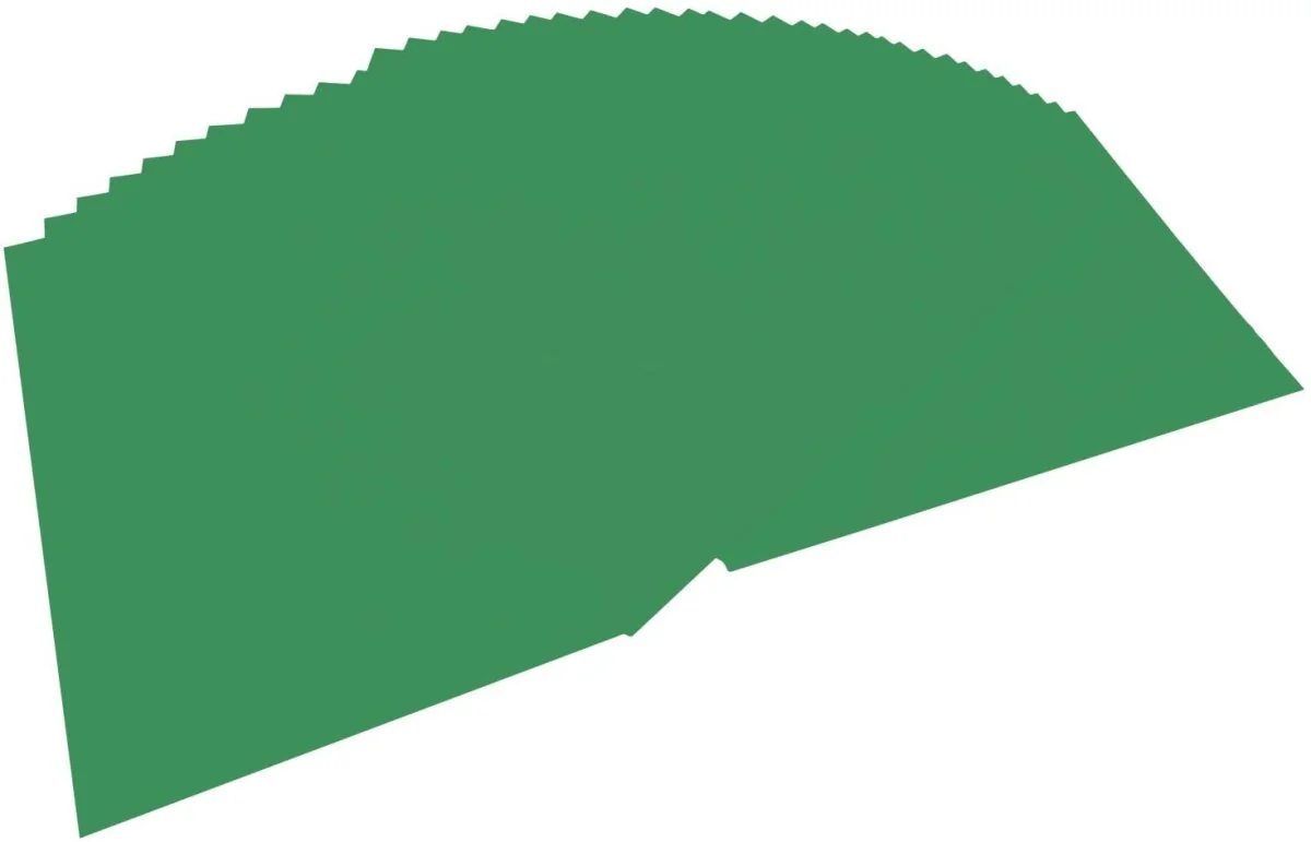 folia Tonkarton, (B)500 x (H)700 mm, 220 g/qm, moosgrün (EAN: 4001868618532)