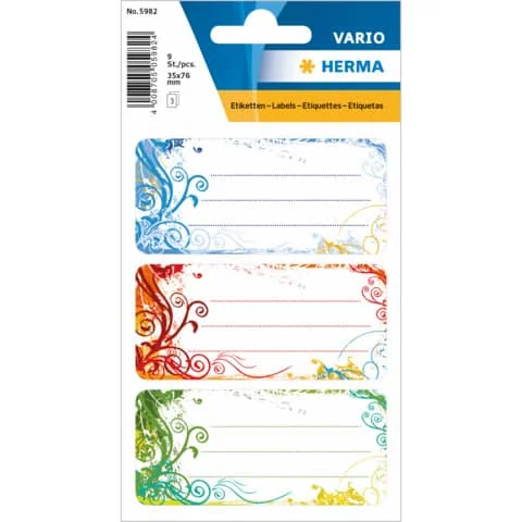HERMA Buchetiketten "Spirit", 76 x 35 mm (EAN: 4008705059824)