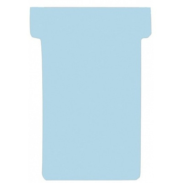 nobo T-Karten, Größe 1 / 28 mm, 170 g/qm, blau (EAN: 3147330002742)