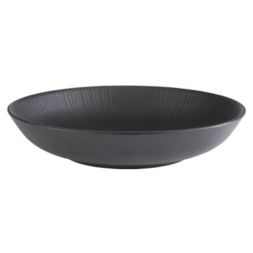 APS Speiseteller NERO tief, Durchmesser: 225 mm, schwarz (EAN: 4004133850606)