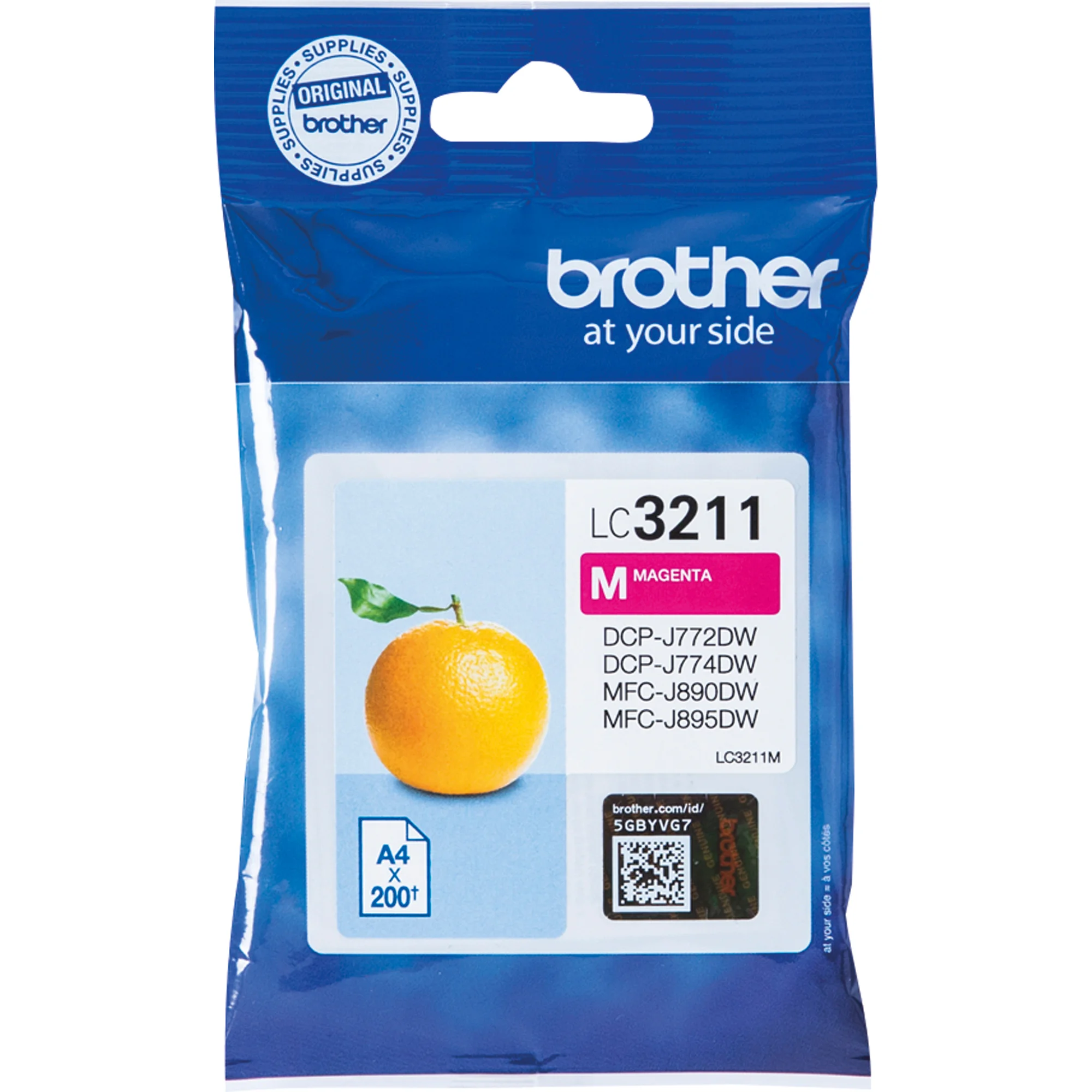 brother Tinte für brother DCP-J572DW/J772DW, magenta (EAN: 4977766775762)