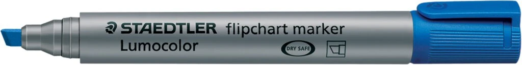 STAEDTLER Lumocolor Flipchart-Marker 356B, blau (EAN: 4007817356173)