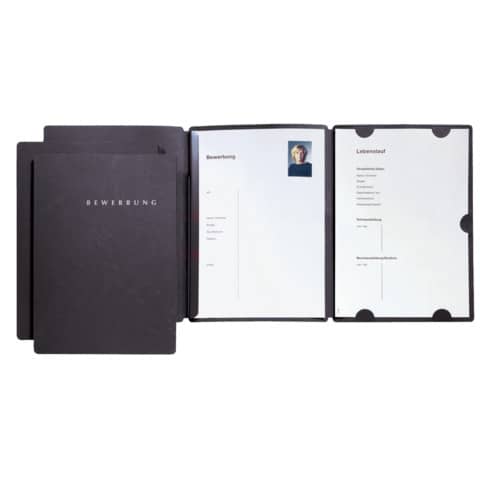 PAGNA Bewerbungs-Set "Select", DIN A4, schwarz (EAN: 4013951010871)