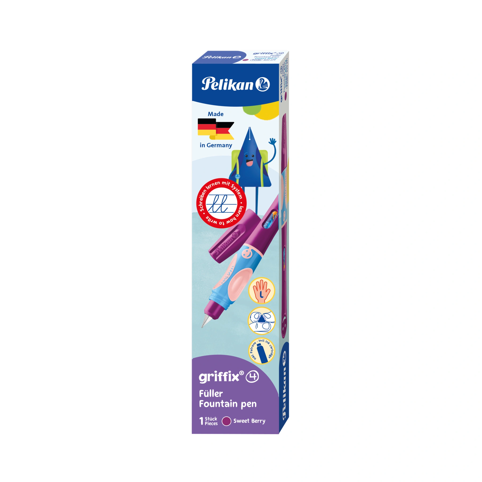Pelikan griffix Füllhalter Sweet Berry, für Linkshänder (EAN: 4012700820273)