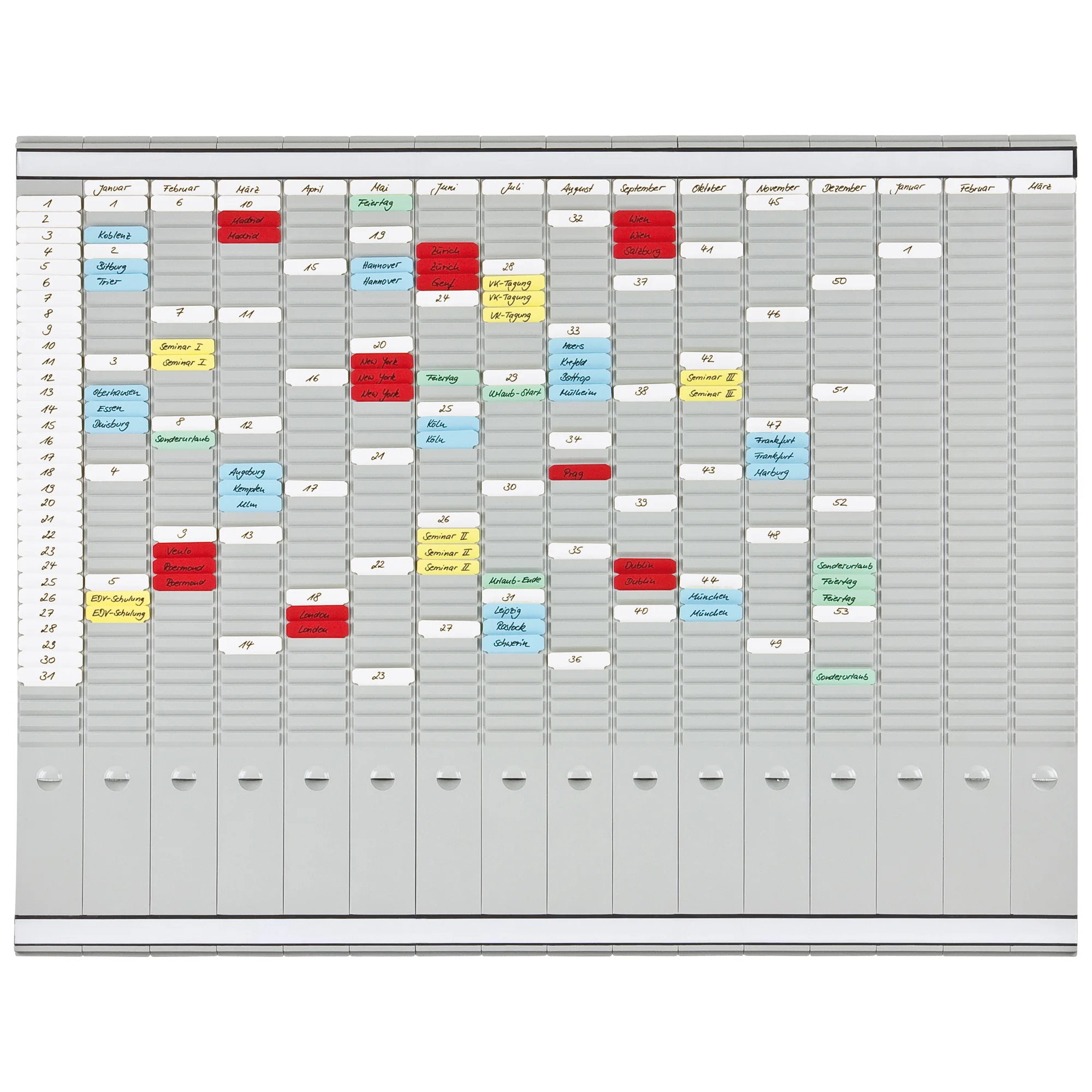 FRANKEN T-Kartentafel Universal Planer, (B)1.008 x (H)783 mm (EAN: 4016946080583)