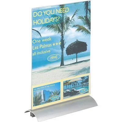 DURABLE Tischaufsteller PRESENTER, DIN A4, transparent (EAN: 4005546802237)