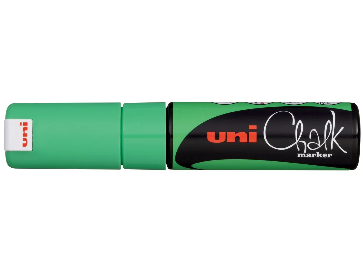 uni-ball Kreidemarker Chalk marker PWE8K, neon-grün (EAN: 4902778140123)