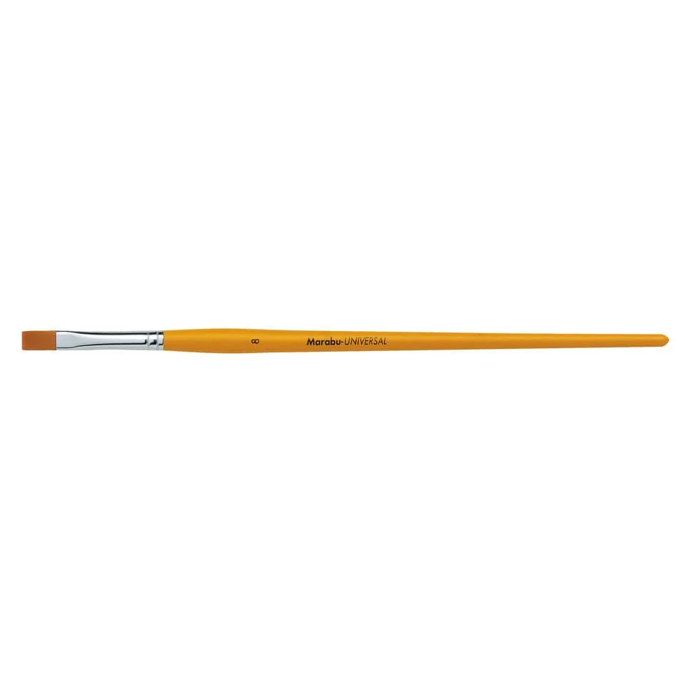Marabu Synthetikhaarpinsel Universal, flach, Gr. 8 (EAN: 4007751346063)