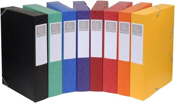 EXACOMPTA Sammelbox Cartobox, DIN A4, 60 mm, farbig sortiert (EAN: 3141870001609)