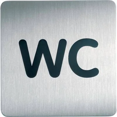 DURABLE Piktogramm PICTO "WC", quadratisch (EAN: 4005546403380)