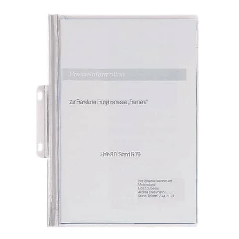DURABLE Schnellbindemappe DURABIND, DIN A4, weiß (EAN: 4005546200293)