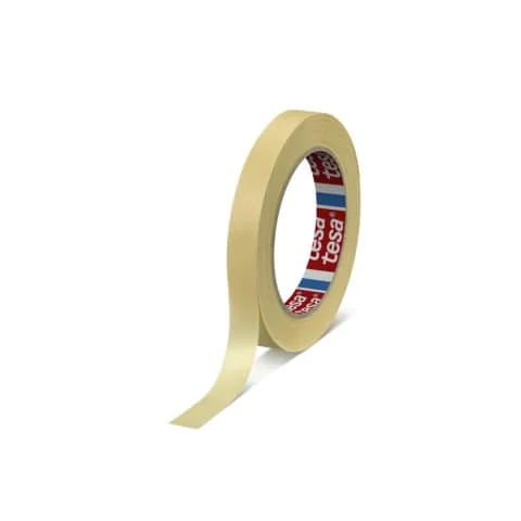 tesa Maler Krepp 4323 Basic Papierabdeckband, 19 mm x 50 m, hellbeige (EAN: 4005800015977)