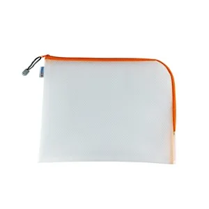 HERMA Reißverschlusstasche "Mesh Bags", DIN A4, orange (EAN: 4008705200189)