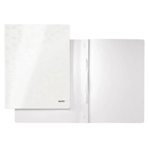 LEITZ Schnellhefter WOW, DIN A4, Karton, perlweiß (EAN: 4002432395057)