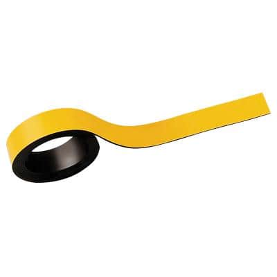 MAUL Magnetstreifen, (B)20 mm x (L)1.000 mm, gelb (EAN: 4002390024594)