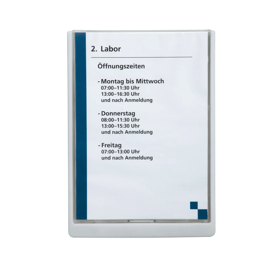 DURABLE Türschild CLICK SIGN, DIN A4, weiß (EAN: 4005546405506)