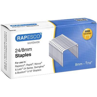 RAPESCO Heftklammern 24/8, verzinkt, 5.000 Stück (EAN: 5018505001663)