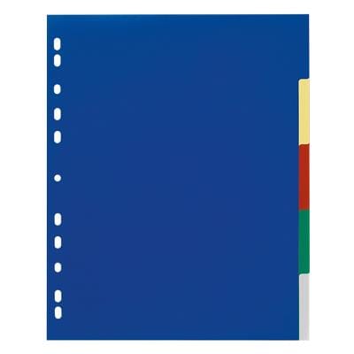 DURABLE Kunststoff-Register, A4, PP, 5-teilig, überbreit (EAN: 4005546600512)