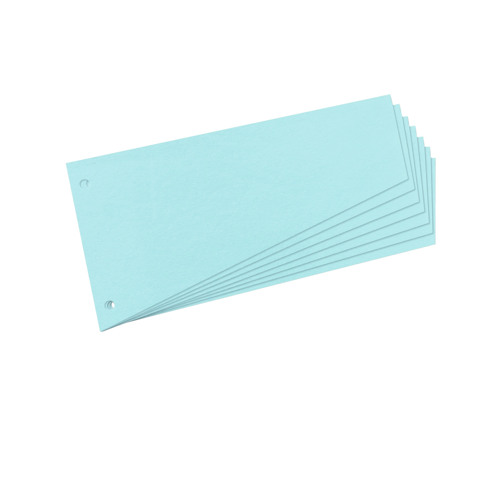 herlitz Trennstreifen, trapezförmig, Manila-Karton, blau (EAN: 4008110308920)