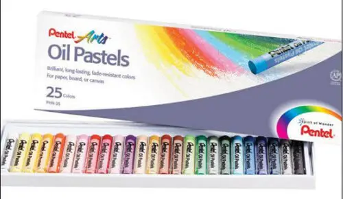 PentelArts Ölpastellkreide PHN4, 25er Kunststoff-Etui (EAN: 4711577003597)