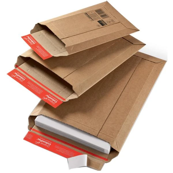 ColomPac Versandtasche, aus brauner Wellpappe, DIN A4+ (EAN: 4033657100409)