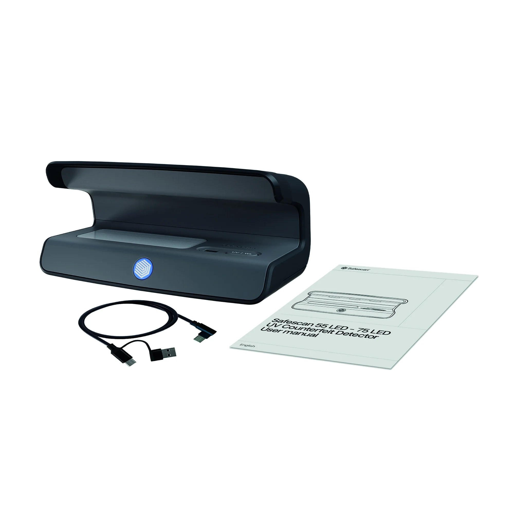 Safescan Geldschein-Prüfgerät "Safescan 75", schwarz (EAN: 8717496338341)