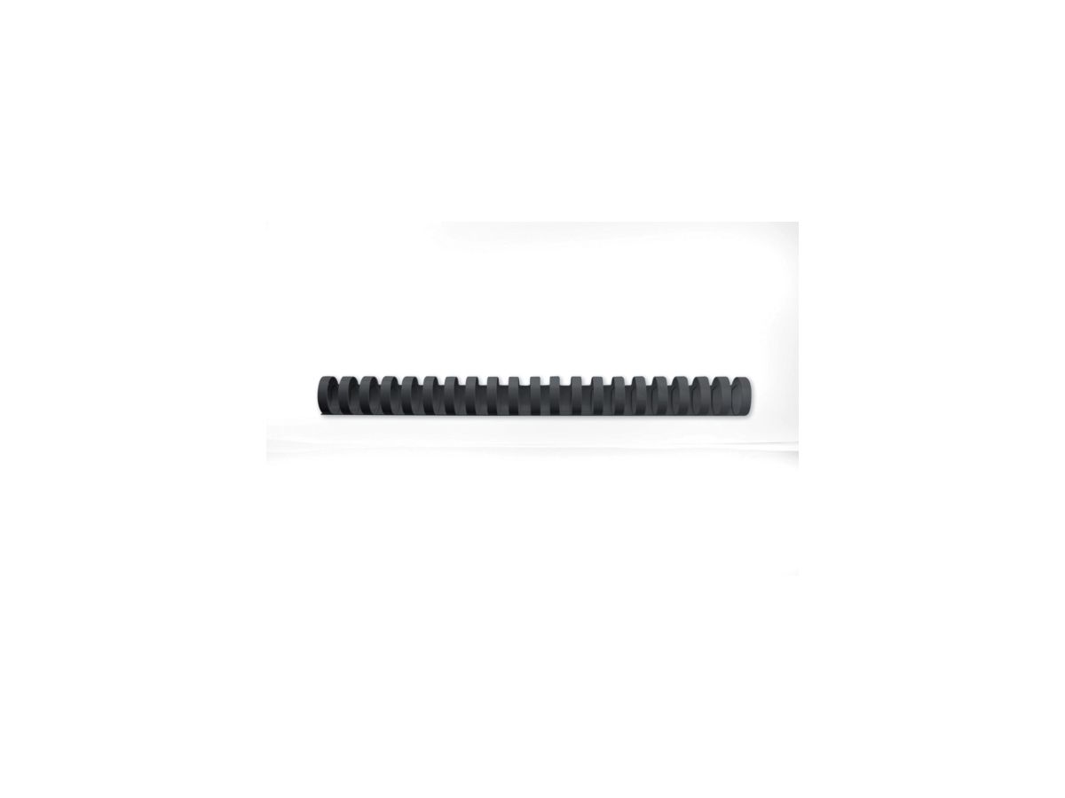 GBC Plastikbinderücken CombBind, DIN A4, 25 mm, schwarz (EAN: 0033816097094)