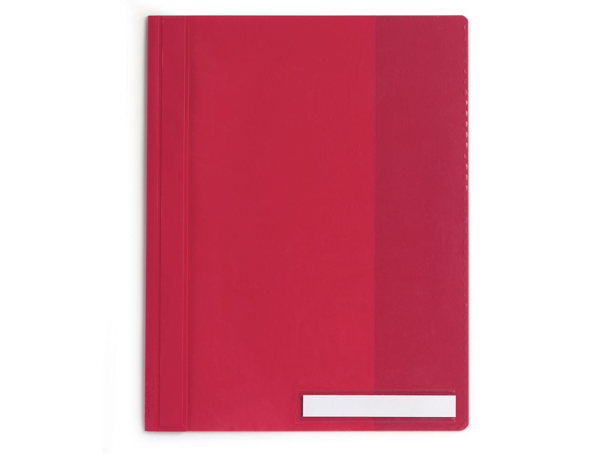DURABLE Schnellhefter, DIN A4, aus PVC, rot (EAN: 4005546201054)