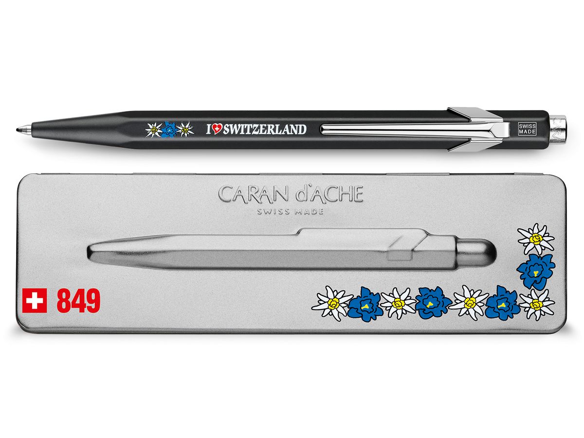 CARAN D'ACHE Druckkugelschreiber 849 EDELWEISS (EAN: 7630002330183)