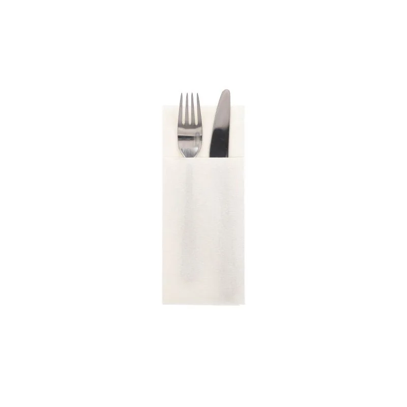 STARPAK Servietten-Tasche, 1/8-Falz, weiß, 480er (EAN: 4002911867655)