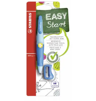 STABILO Schreiblernbleistift EASYergo 3.15 mm, blau (EAN: 4006381468671)