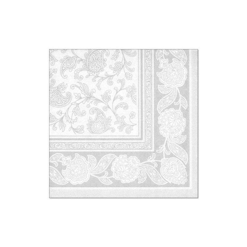 PAPSTAR Servietten "ROYAL Collection Ornaments", weiß (EAN: 4002911116821)