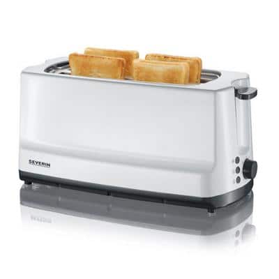 SEVERIN 4-Scheiben-Toaster AT 2234, weiß / schwarz (EAN: 4008146019531)