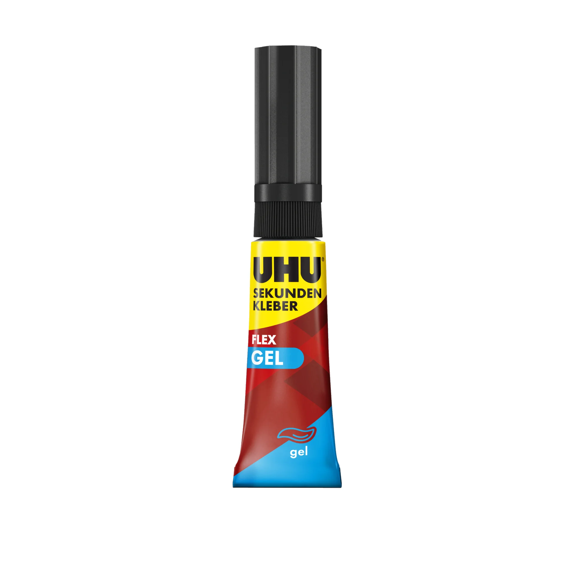 UHU Sekundenkleber FLEX GEL, lösemittelfrei, 3 g Tube (EAN: 4026700455656)