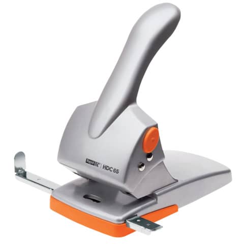 Rapid Registraturlocher Fashion HDC65, silber/orange (EAN: 7313469226038)