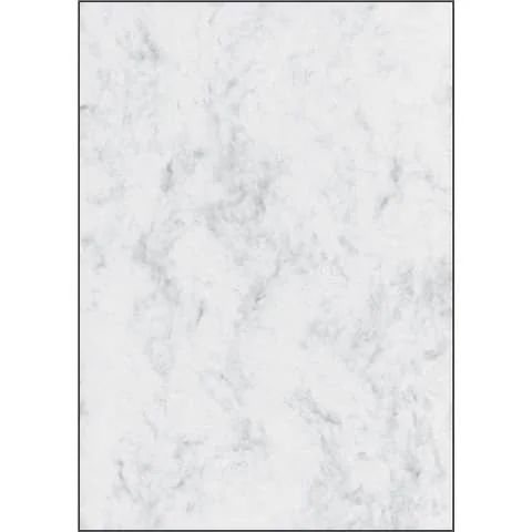 sigel Marmor-Papier, A4, Feinpapier, 90 g, grau (EAN: 4004360968570)