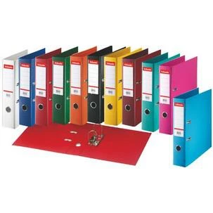 Esselte Plastik-Ordner Standard, DIN A4, 50 mm, sortiert (EAN: 3249443206908)