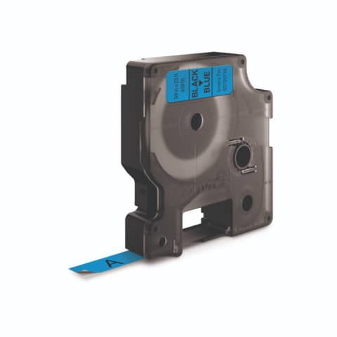DYMO D1 Schriftbandkassette schwarz/blau, 9 mm x 7 m (EAN: 5411313409162)