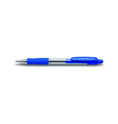 PILOT Druckkugelschreiber SUPER GRIP M, blau (EAN: 4902505154904)
