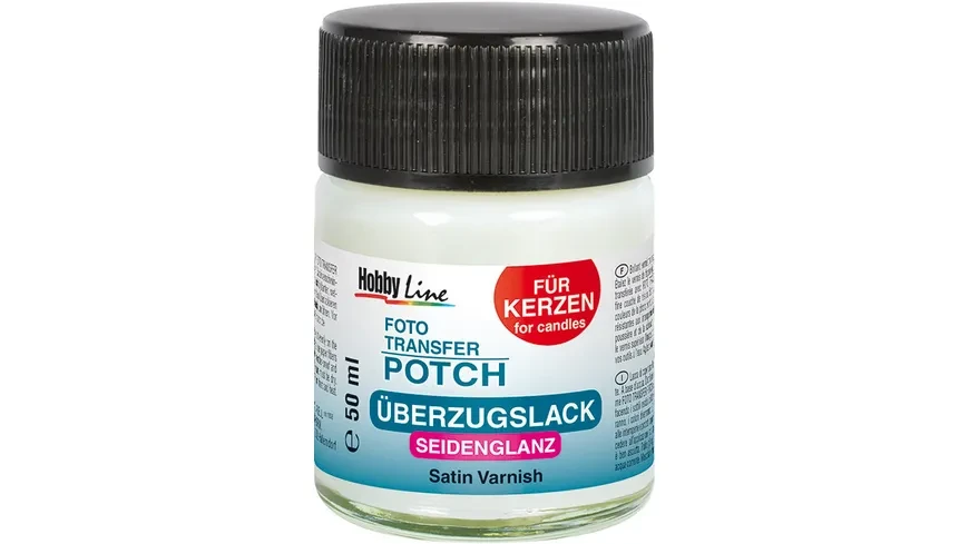 KREUL Foto Transfer POTCH Überzugslack für Kerzen, 50 ml (EAN: 4000798499716)